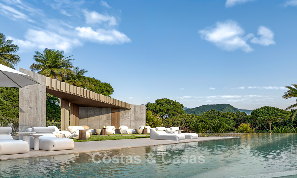 Innovatieve nieuwbouwappartementen met avant-gardist architectuur te koop in het centrum van Estepona 795932