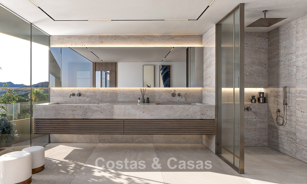 Innovatieve nieuwbouwappartementen met avant-gardist architectuur te koop in het centrum van Estepona 795937