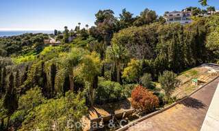 Majestueuze modern gerenoveerde villa met panoramisch zeezicht te koop op een royaal perceel ten oosten van Marbella centrum 796554 
