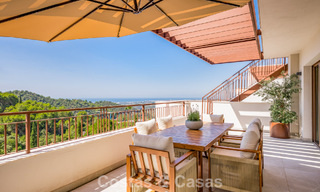 Nieuw duplex penthouse met een onverstoord uitzicht te koop in het rustige Istan, vlakbij Marbella aan de Costa del Sol 796179 