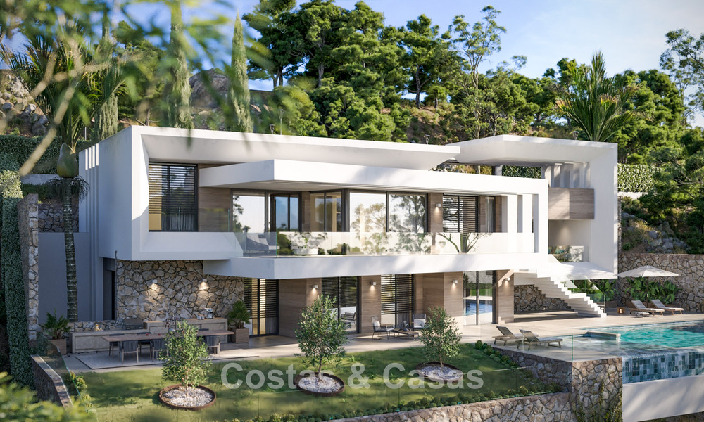 Exclusieve nieuwbouwvilla te koop in een golfresort in La Cala de Mijas, Costa del Sol 796334