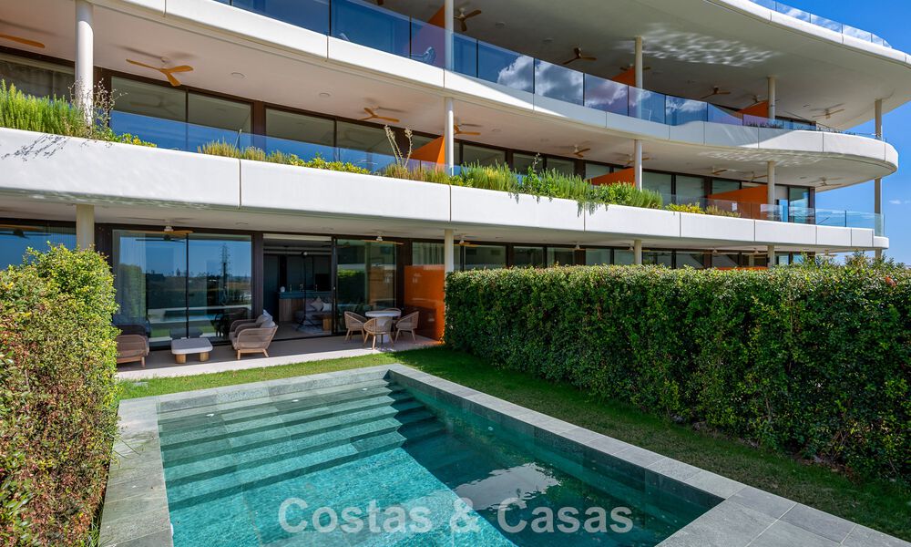 Kwalitatief gelijkvloers appartement met privétuin en zwembad te koop in Fuengirola, Costa del Sol 796593