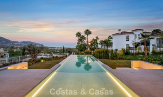 Gloednieuwe, geavanceerde moderne villa te koop nabij een golfresort in Mijas, Costa del Sol 796692 