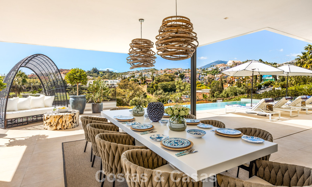 Geavanceerde luxevilla te koop eerstelijnsgolf in Nueva Andalucia’s vallei, Marbella 796721