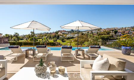 Geavanceerde luxevilla te koop eerstelijnsgolf in Nueva Andalucia’s vallei, Marbella 796724