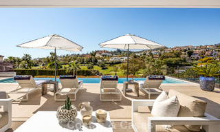Geavanceerde luxevilla te koop eerstelijnsgolf in Nueva Andalucia’s vallei, Marbella 796724 