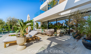 Exclusieve, moderne luxevilla te koop op loopafstand van het strand in het oostelijk deel van Marbella 796877 