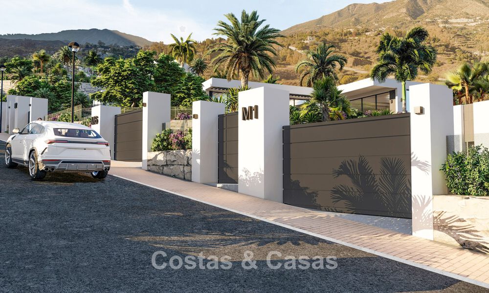 Nieuwe project met bioklimatische luxewoningen te koop in de heuvels van Mijas, Costa del Sol 796931