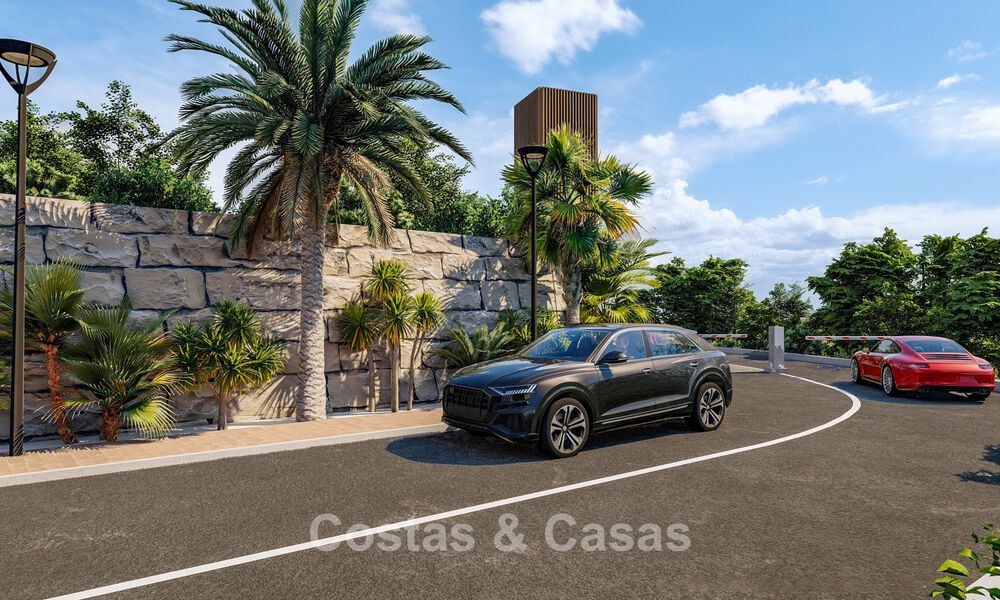 Nieuwe project met bioklimatische luxewoningen te koop in de heuvels van Mijas, Costa del Sol 796936