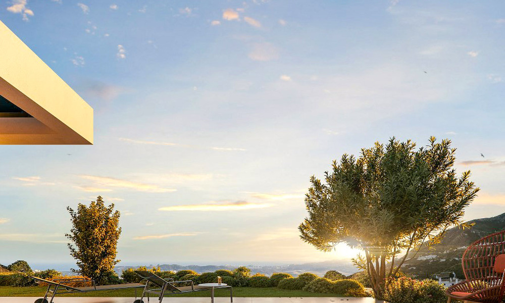 Nieuwe project met bioklimatische luxewoningen te koop in de heuvels van Mijas, Costa del Sol 796939