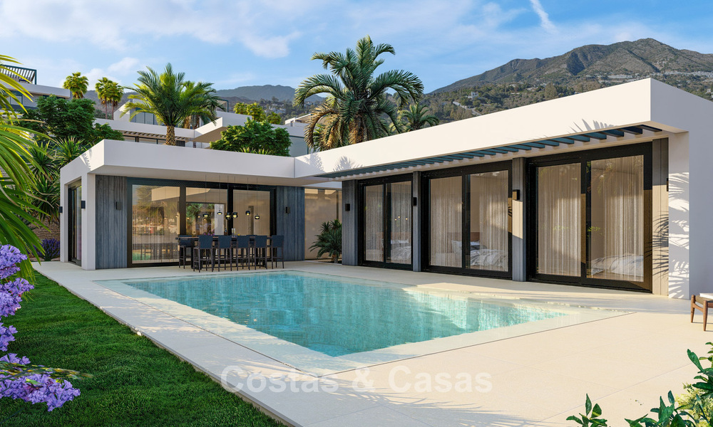 Nieuwe project met bioklimatische luxewoningen te koop in de heuvels van Mijas, Costa del Sol 796946