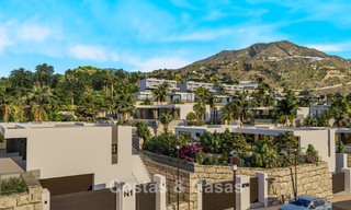 Nieuwe project met bioklimatische luxewoningen te koop in de heuvels van Mijas, Costa del Sol 796953 