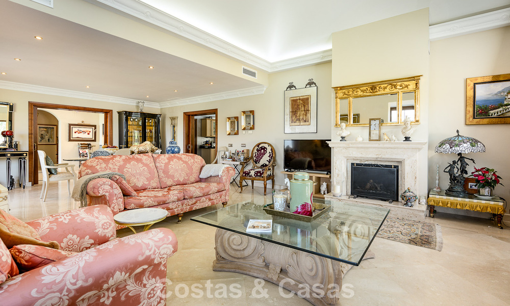 Mediterrane frontline golfvilla met panoramisch uitzicht te koop in La Cala golf resort, Mijas Costa 796472