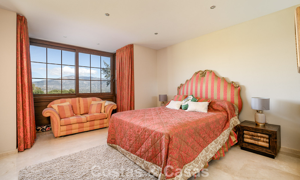 Mediterrane frontline golfvilla met panoramisch uitzicht te koop in La Cala golf resort, Mijas Costa 796476