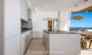 Instapklaar! Luxueuze, moderne appartementen met panoramisch zeezicht te koop in Mijas’ golfvallei aan de Costa del Sol 797120 