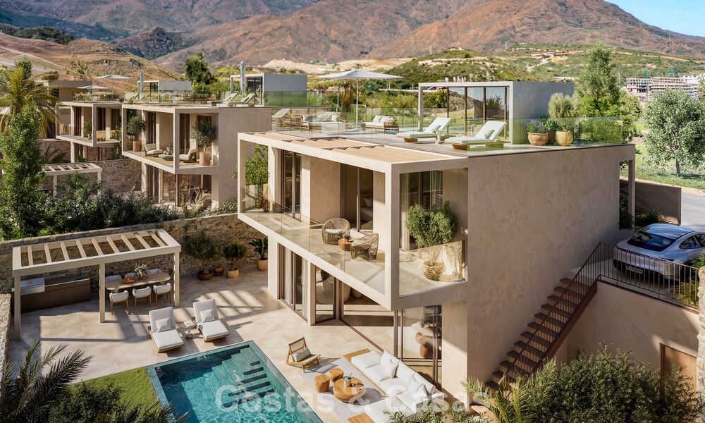 Moderne nieuwbouwvilla’s te koop direct aan de golfbaan vlak bij Estepona centrum 796960