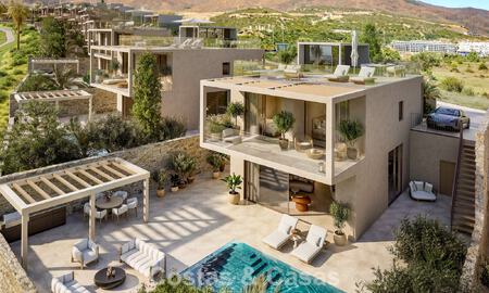 Moderne nieuwbouwvilla’s te koop direct aan de golfbaan vlak bij Estepona centrum 796961