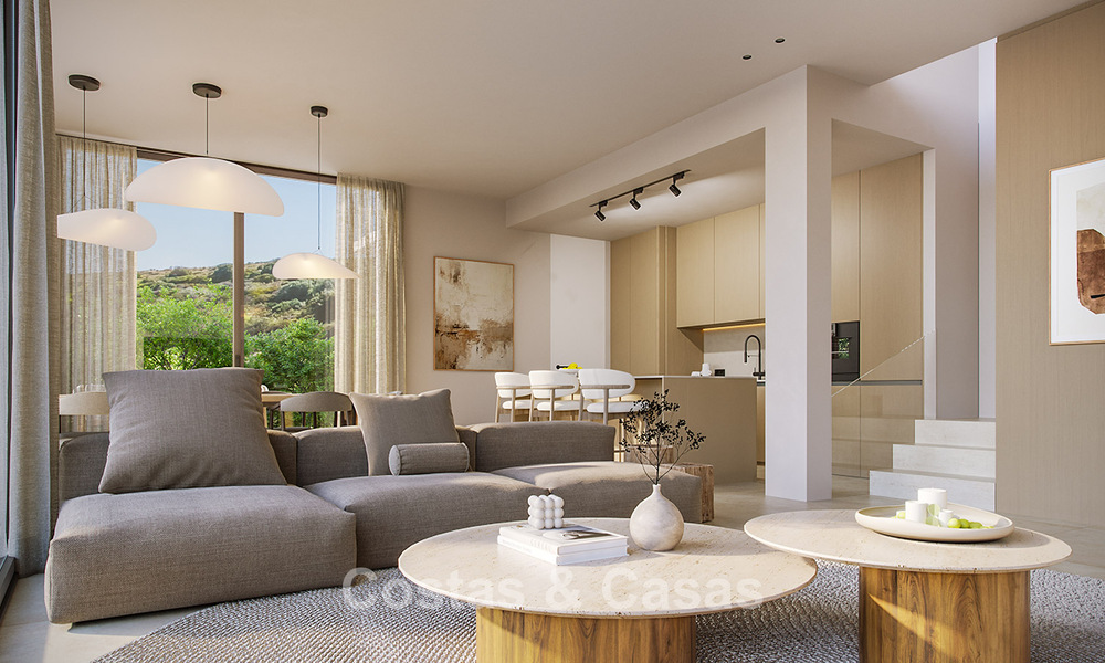 Moderne nieuwbouwvilla’s te koop direct aan de golfbaan vlak bij Estepona centrum 796964