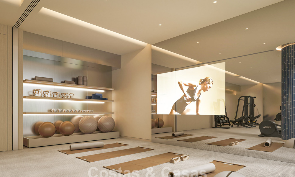 Lancering! Avant-gardische luxe appartementen te koop met zeezicht op een steenworp van het strand en de boulevard in Estepona 797182