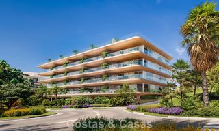 Lancering! Avant-gardische luxe appartementen te koop met zeezicht op een steenworp van het strand en de boulevard in Estepona 797183 