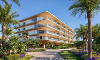 Lancering! Avant-gardische luxe appartementen te koop met zeezicht op een steenworp van het strand en de boulevard in Estepona 797185 