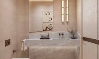 Lancering! Avant-gardische luxe appartementen te koop met zeezicht op een steenworp van het strand en de boulevard in Estepona 797187 