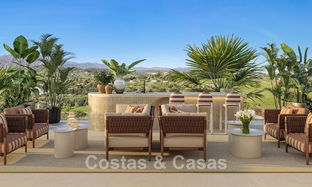 Lancering! Avant-gardische luxe appartementen te koop met zeezicht op een steenworp van het strand en de boulevard in Estepona 797201