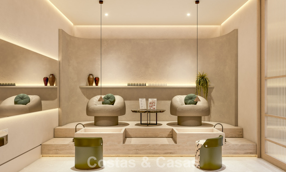 Lancering! Avant-gardische luxe appartementen te koop met zeezicht op een steenworp van het strand en de boulevard in Estepona 797203