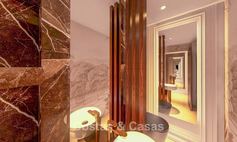 Luxueus duplex penthouse te koop in een vijfsterren strandcomplex op de New Golden Mile tussen Marbella en Estepona 797291