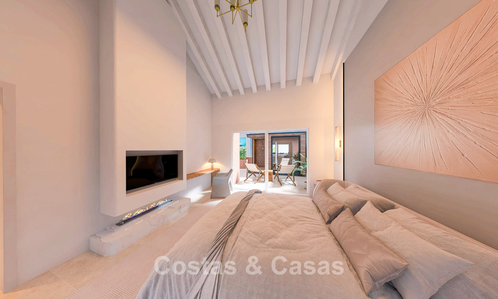 Luxueus duplex penthouse te koop in een vijfsterren strandcomplex op de New Golden Mile tussen Marbella en Estepona 797293