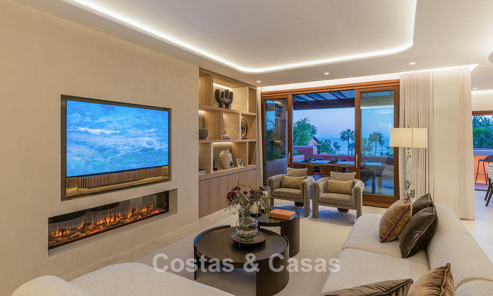Luxueus duplex penthouse te koop in een vijfsterren strandcomplex op de New Golden Mile tussen Marbella en Estepona 797774