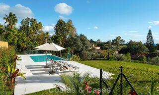 Gesofisticeerde luxevilla te koop in een exclusieve, rustige, gated woonwijk op de Golden Mile van Marbella 798046 