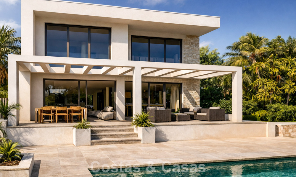 Fantastische frontline golfvilla met fenomenaal uitzicht te koop in La Cala Golf Resort in Mijas, Costa del Sol 798137