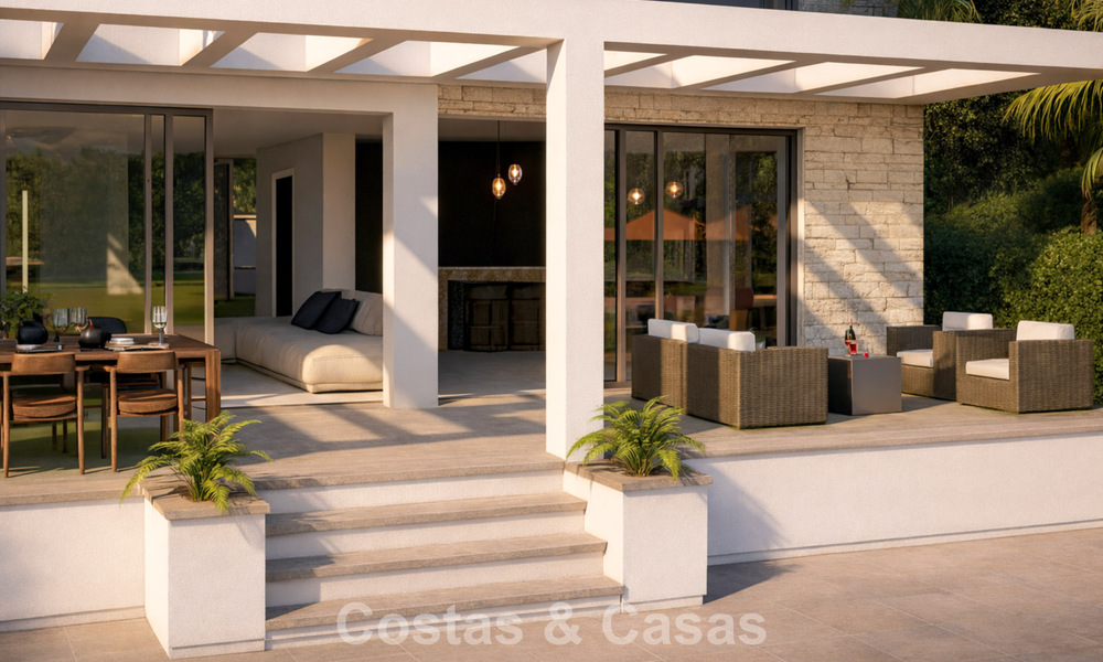 Fantastische frontline golfvilla met fenomenaal uitzicht te koop in La Cala Golf Resort in Mijas, Costa del Sol 798141