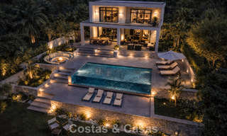 Fantastische frontline golfvilla met fenomenaal uitzicht te koop in La Cala Golf Resort in Mijas, Costa del Sol 798147 
