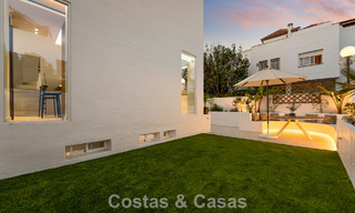 Gerenoveerd schakelwoning te koop aan de Golden Mile op loopafstand van het strand en Puente Romano, Marbella 797311 