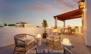 Gerenoveerd schakelwoning te koop aan de Golden Mile op loopafstand van het strand en Puente Romano, Marbella 797315 