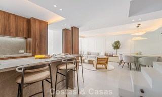 Gerenoveerd schakelwoning te koop aan de Golden Mile op loopafstand van het strand en Puente Romano, Marbella 797325 