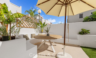 Gerenoveerd schakelwoning te koop aan de Golden Mile op loopafstand van het strand en Puente Romano, Marbella 797332 