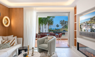 Eersteklas appartement te koop met zeezicht in een strandcomplex op de New Golden Mile tussen Marbella en Estepona 797410 
