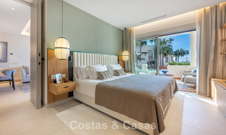 Eersteklas appartement te koop met zeezicht in een strandcomplex op de New Golden Mile tussen Marbella en Estepona 797452 
