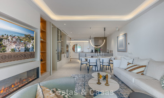 Eersteklas appartement te koop met zeezicht in een strandcomplex op de New Golden Mile tussen Marbella en Estepona 797464 