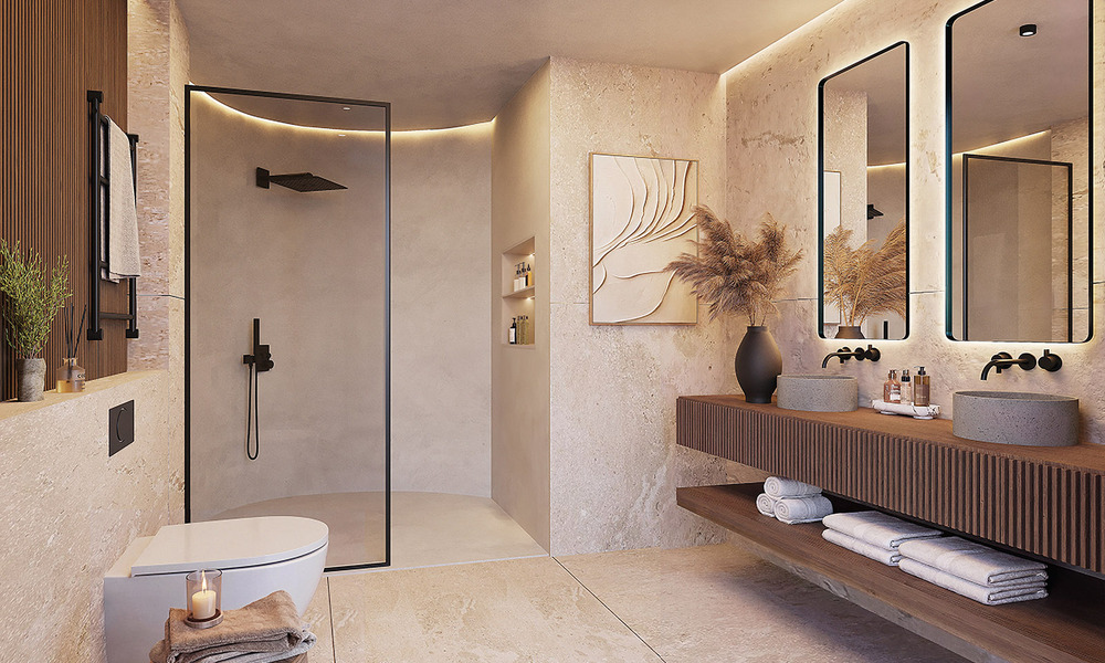 Lancering! Innovatieve schakelvilla’s te koop met privézwembad in een begeerde urbanisatie in Fuengirola, Costa del Sol 797354