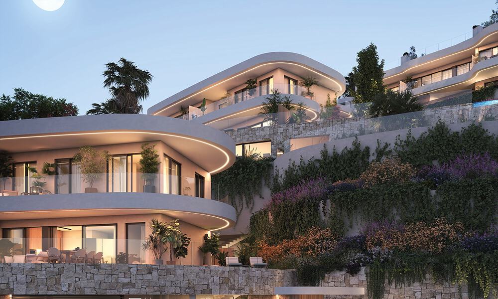 Lancering! Innovatieve schakelvilla’s te koop met privézwembad in een begeerde urbanisatie in Fuengirola, Costa del Sol 797368