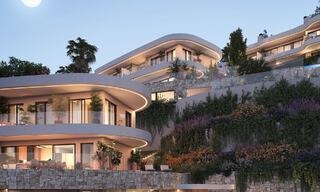 Lancering! Innovatieve schakelvilla’s te koop met privézwembad in een begeerde urbanisatie in Fuengirola, Costa del Sol 797368 
