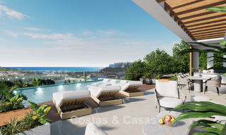 Nieuw villaproject te koop dicht bij het strand en golfbanen in Casares, Costa del Sol 797466 