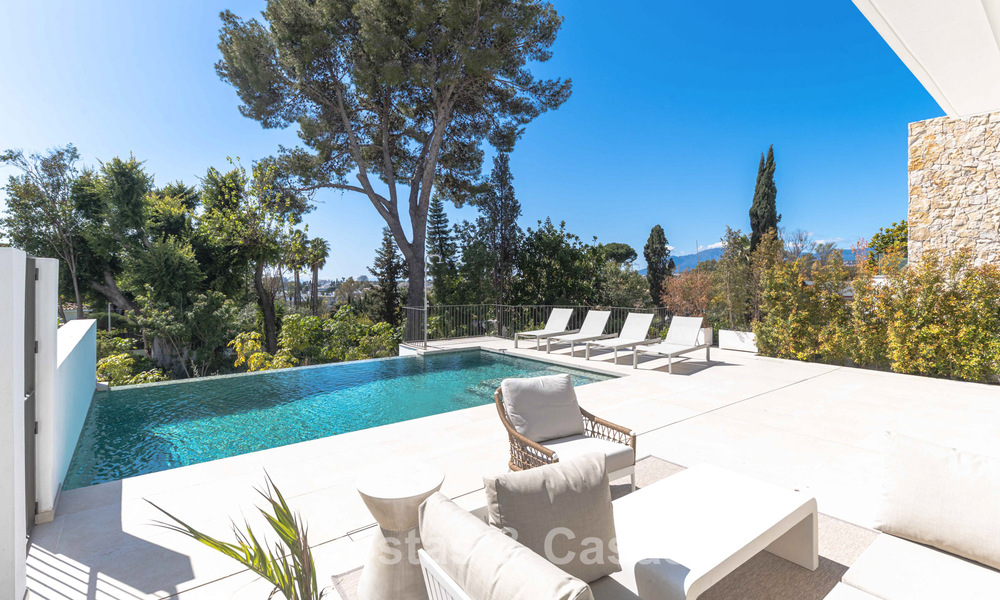 Gloednieuwe, moderne luxevilla met privézwembad te koop in San Pedro, Marbella 797474