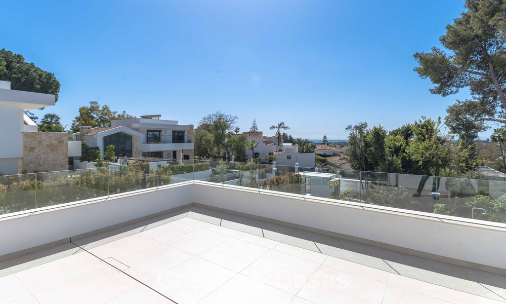 Gloednieuwe, moderne luxevilla met privézwembad te koop in San Pedro, Marbella 797500