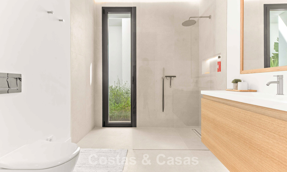Gloednieuwe, moderne luxevilla met privézwembad te koop in San Pedro, Marbella 797503