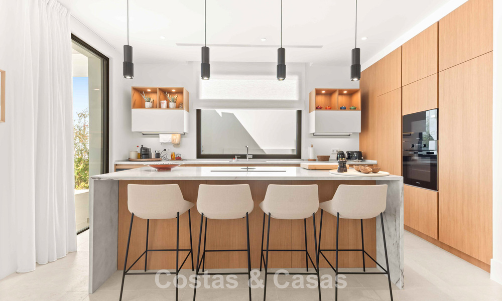 Gloednieuwe, moderne luxevilla met privézwembad te koop in San Pedro, Marbella 797507